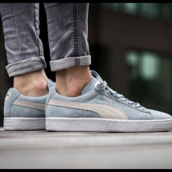 puma suede blue fog